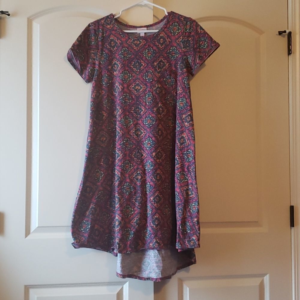 Lularoe Carly High Low Dress Size Small‎